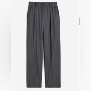 H&M Dark Grey Tapered Pants, size 4, worn 2x!